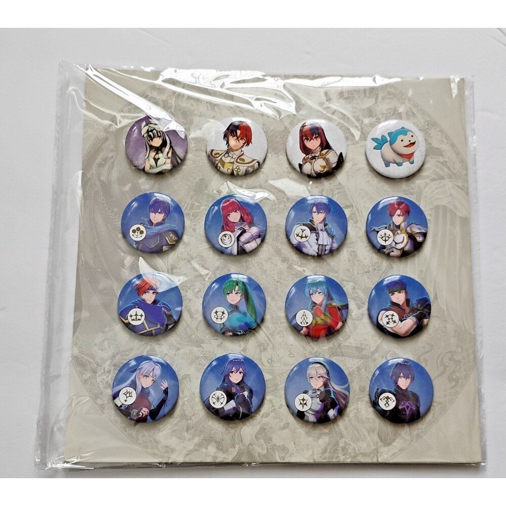 Fire Emblem Engage Button Pin Set Nintendo Switch Reward Collector Exclusive [FL